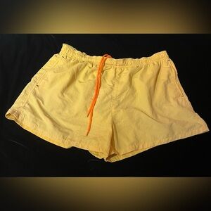 Uzzi Men's Yellow Swim Trunks